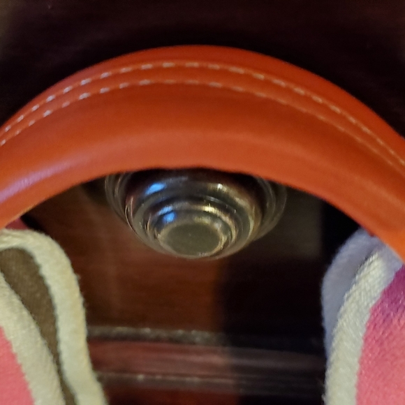 Euc Vintage Rare Coach Hampton Y2k Pink Tote Bag Purse c - Picture 6 of 13